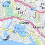Peta lokasi: Jurong, Singapura