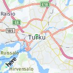Peta lokasi: Turku, Finlandia