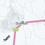 Peta lokasi: Dukhan, Qatar
