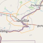 Peta lokasi: Paoy Paet, Kamboja