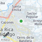 Peta lokasi: Fracc Res Bosques de Santa Elena, Meksiko