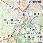 Peta lokasi: Ruisbroek, Belgia