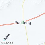 Peta lokasi: Pucheng, Cina