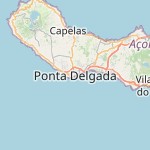 Peta lokasi: Ponta Delgada, Portugal