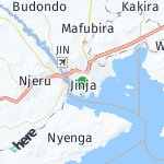 Peta lokasi: Jinja, Uganda