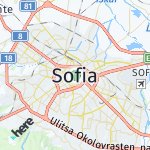 Peta lokasi: Sofia, Bulgaria