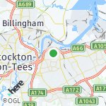 Peta lokasi: Middlesbrough, Inggris Raya