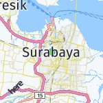 Peta lokasi: Surabaya, Indonesia
