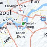 Peta lokasi: Sinch'on, Korea Selatan