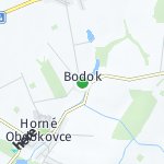 Peta lokasi: Bodok, Slowakia