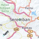 Peta lokasi: Seremban, Malaysia