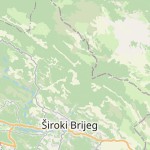 Peta lokasi: Karačići, Bosnia Dan Herzegovina