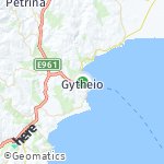 Peta lokasi: Gytheio, Yunani