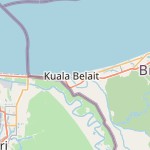 Peta lokasi: Kuala Belait, Brunei Darussalam