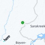 Peta lokasi: Boven-Saramacca, Suriname