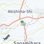 Peta lokasi: Hachioji, Jepang