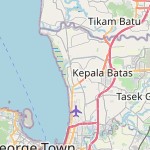 Peta lokasi: Kampung Permatang Pauh, Malaysia