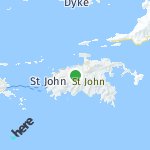 Peta lokasi: Central, Kepulauan Virgin as