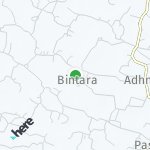 Peta lokasi: Bintara, India