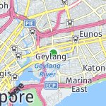 Peta lokasi: Geylang, Singapura