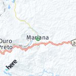 Peta lokasi: Mariana, Brasil