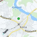Peta lokasi: Koria, Finlandia