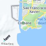 Peta lokasi: Coloane, Makau-Cina
