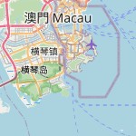 Peta lokasi: Coloane, Makau-Cina