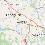 Peta lokasi: Guayos, Kuba