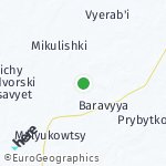 Peta lokasi: Kuty, Belarusia