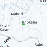 Peta wilayah Bakri, India