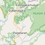 Peta lokasi: Pagelaran, Indonesia untuk keperluan jadwal sholat