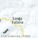 Peta lokasi: Yulchen, Guatemala