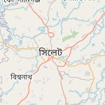 Peta lokasi: Silet, Bangladesh
