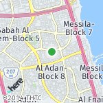 Peta lokasi: Sabah Al Salem-Block 11, Kuwait