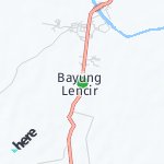 Peta lokasi: Bayung Lencir, Indonesia