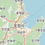 Peta lokasi: P'Ohang, Korea Selatan