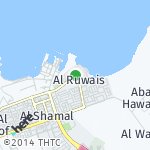 Peta lokasi: Al Ruwais, Qatar