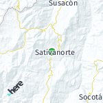 Peta lokasi: Batan, Kolombia
