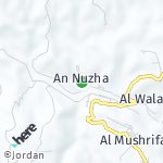 Peta lokasi: An Nuzha, Yordania