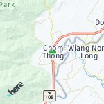 Peta lokasi: Chom Thong, Thailand