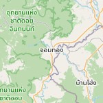 Peta lokasi: Chom Thong, Thailand