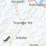 Peta lokasi: Toyooka-Shi, Jepang