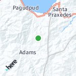 Peta lokasi: Adams, Filipina