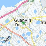 Peta lokasi: Guanyin District, Taiwan