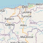 Peta lokasi: Aileu, Timor Leste