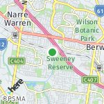 Peta lokasi: Narre Warren, Australia