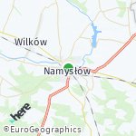 Peta lokasi: Namysłów, Polandia