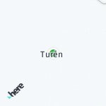 Peta lokasi: Turén, Venezuela