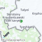 Peta lokasi: Kodzi, Belarusia